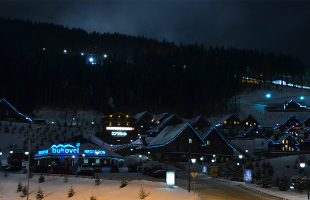 Активный отдых в компании. Лыжная прогулка (Буковель, 2015)
